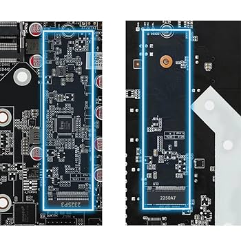AMD7940HS/8845HS Mini ITX NAS Motherboard 9-Bay CPU Combo
